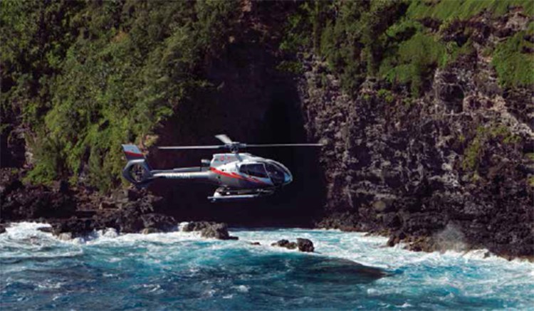 Helicopter Over Hawaii