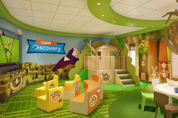 Princess Cruises treehouse