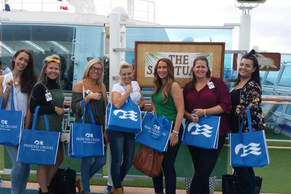 Princess Cruises agent ship visit 2016