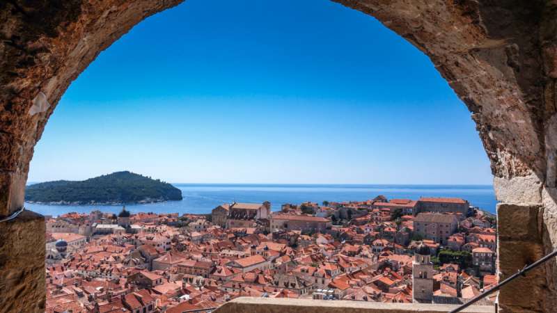 View from the city wall - Dubrovnik - Croatia - saga incentive