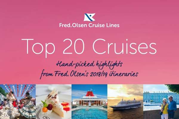 Fred. Olsens Top 20 cruises brochure