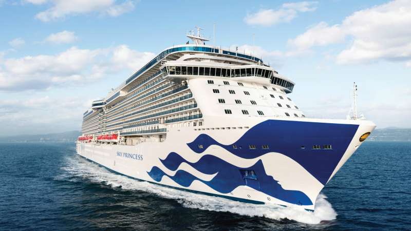 Princess Cruises UK coastal voyages on Sky Princess