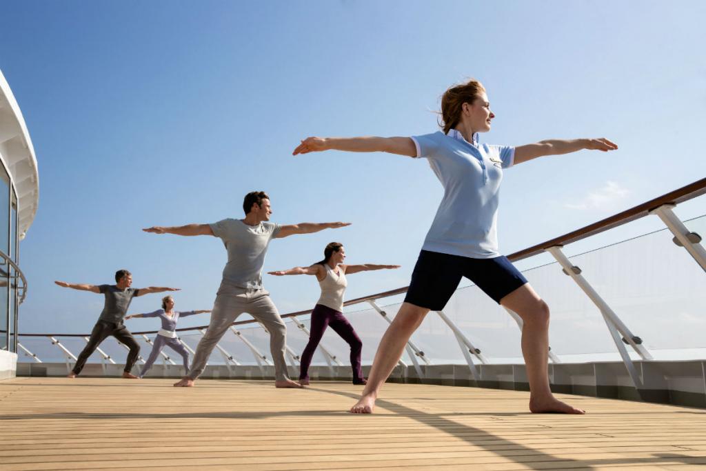 Yoga, wellness cruises, cruise,