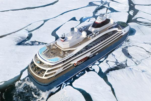 Ponant, ship, LNG, new ship, exploration, polar exploration, polar, cruise, Antarctica, environmentally friendly cruise