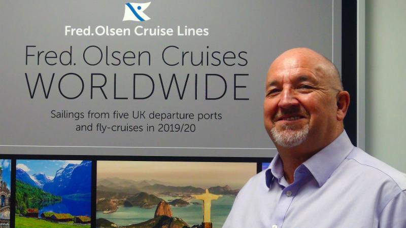 Mike Evans, cruise, cruising, Fred. Olsen, Fred. Olsen Cruise Lines,