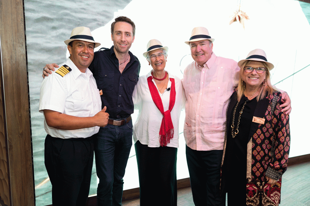 Celebrity Flora launch ceremony with Godmother, President Yolanda Kakabadse