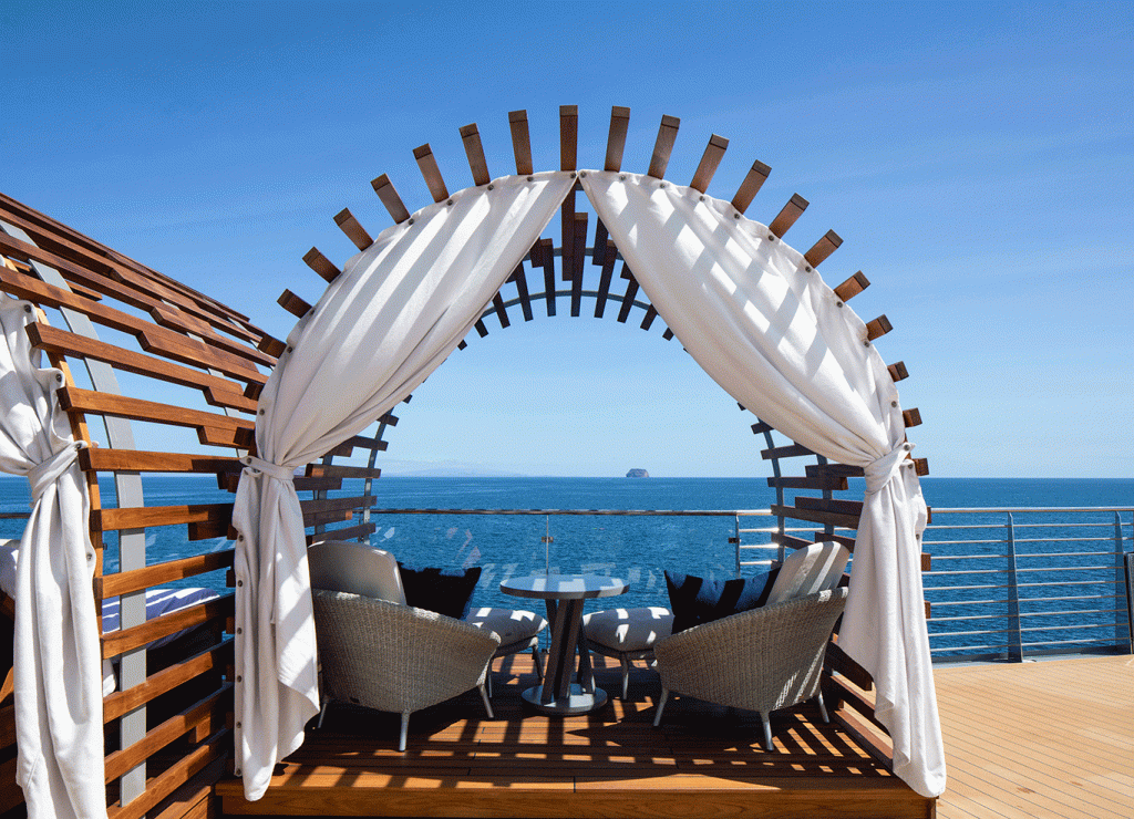 Sweeping ocean views aboard sustainability-focused Celebrity Flora