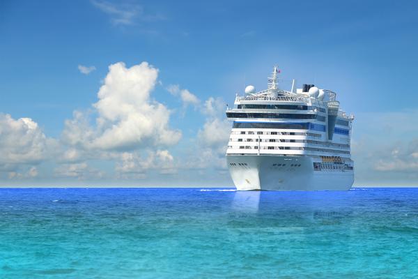 Cruise ship at sea, cruise, travel, ABTA, young travellers,