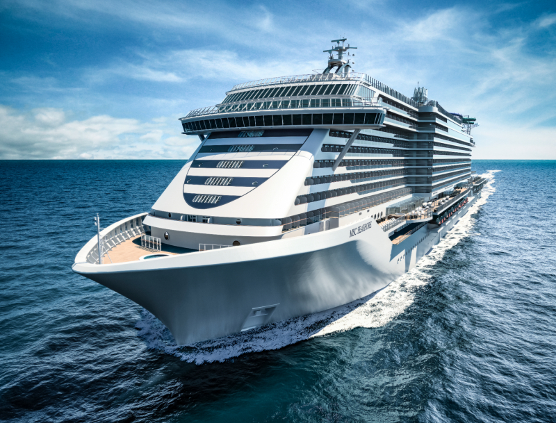 msc cruises first ship class are