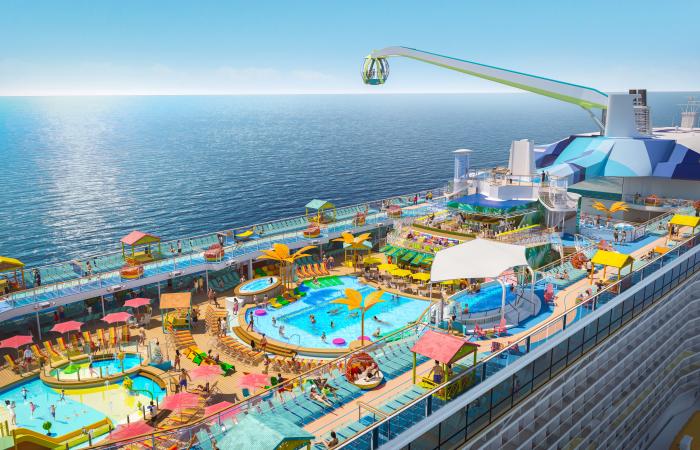 Royal Caribbean Odyssey of the Seas: pool deck