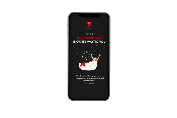 Virgin Voyages launches champagne app