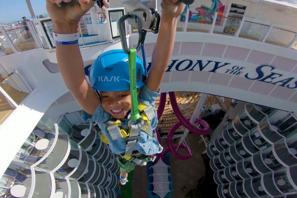 Royal Caribbean Wave, family cruise campaign
