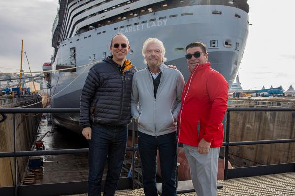 Virgin Voyages, Scarlet Lady: Richard Branson, Tom McAlpin