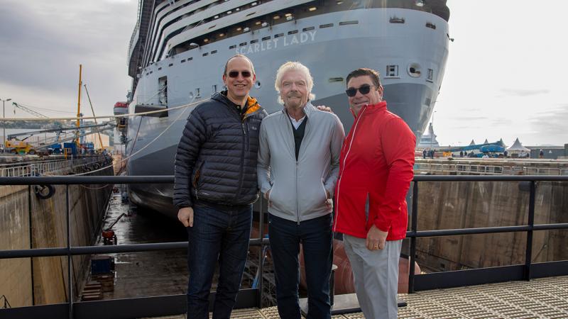 Virgin Voyages, Scarlet Lady: Richard Branson, Tom McAlpin