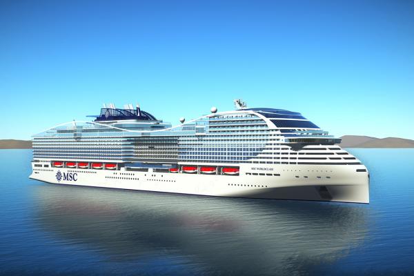 Cruise ship emissions: MSC Cruises
