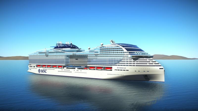 Cruise ship emissions: MSC Cruises