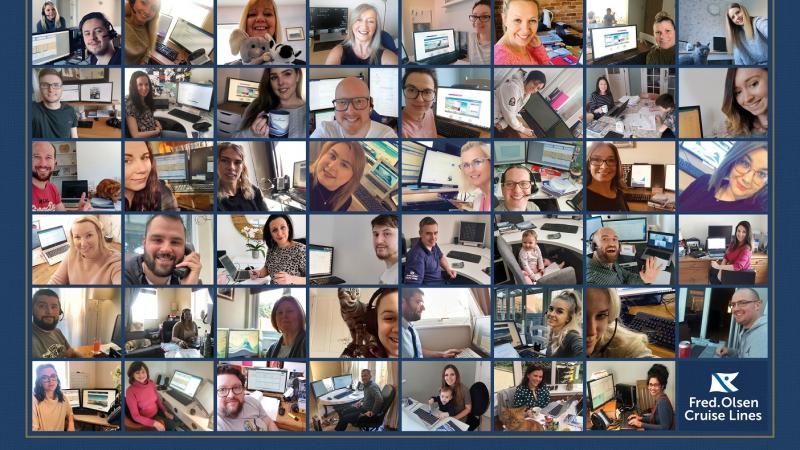 Fred Olsen Cruise Lines: coronavirus, working from home