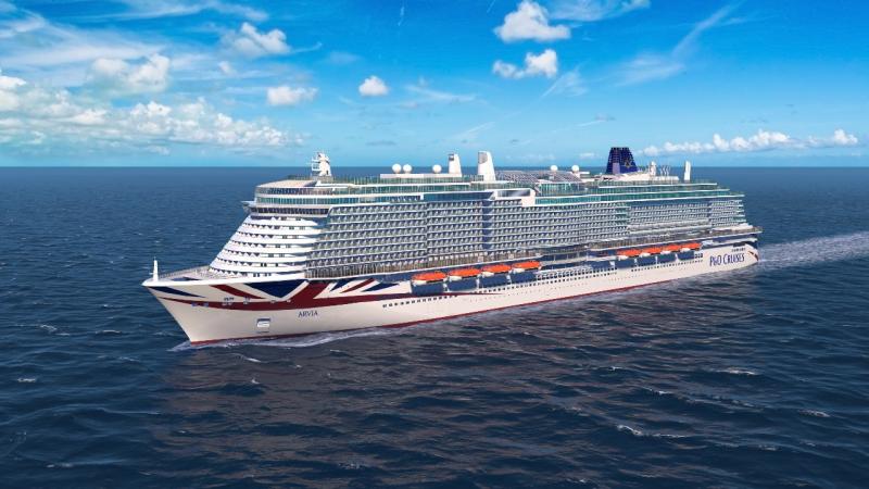 P&O Cruises new ship Arvia