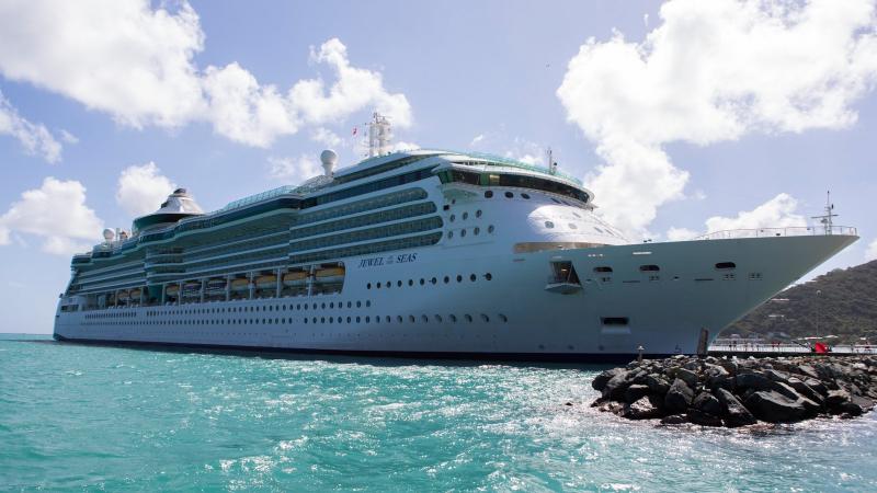 Royal Caribbean ship Jewel of the Seas has departed Cyprus for a two-night preview cruise
