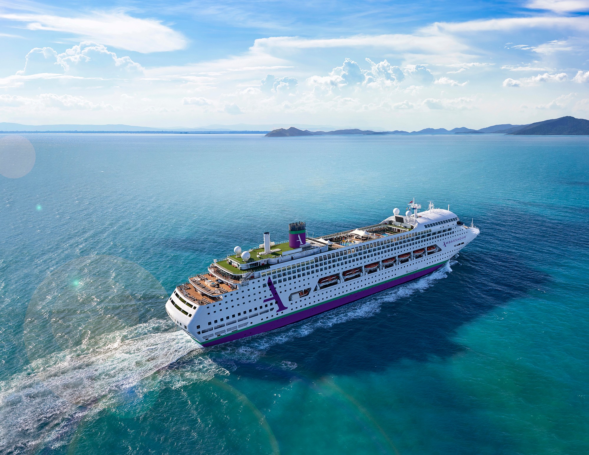 Ambassador Cruise Line new ship Ambience