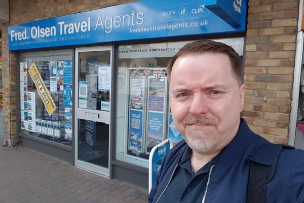 Riviera Travel Paul Mellon is visiting agents in store again