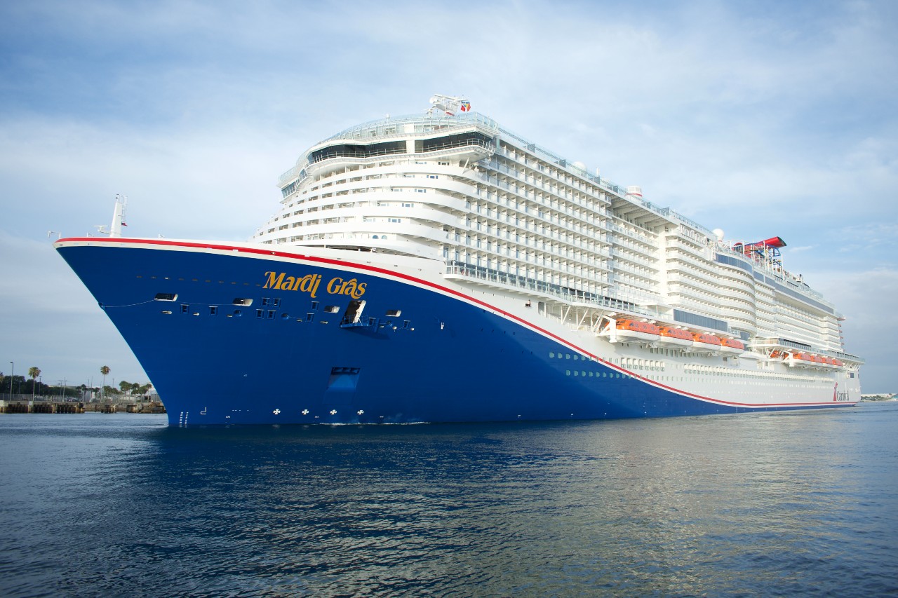 Carnival Mardi Gras New Cruise Ship Has a Roller Coaster