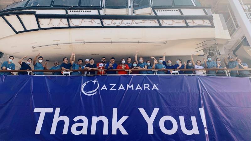 Azamara Quest has left Glasgow's Peel Port after 13 months