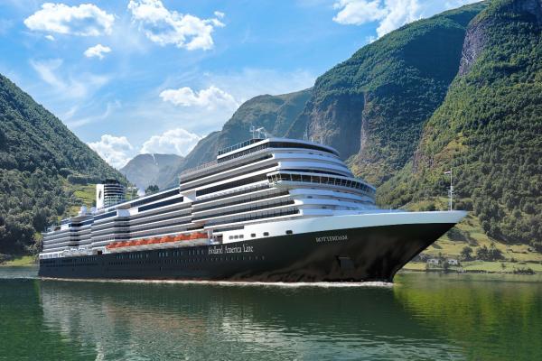Holland America Line has taken delivery of new ship Rotterdam
