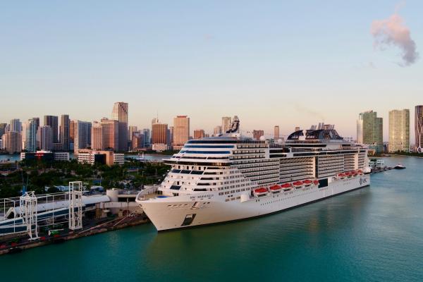 MSC Meraviglia has departed PortMiami, Florida, as MSC Cruises resumes sailings out of the US.