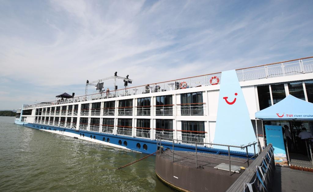 Tui River Cruises has launched with the naming of its first ship