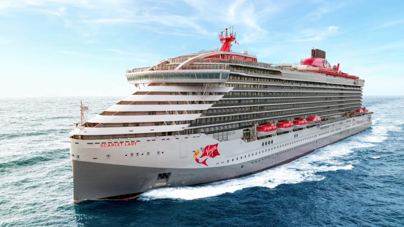 Virgin Voyages ship Scarlet Lady is cruising from Portsmouth for ‘summer soirée’ itineraries