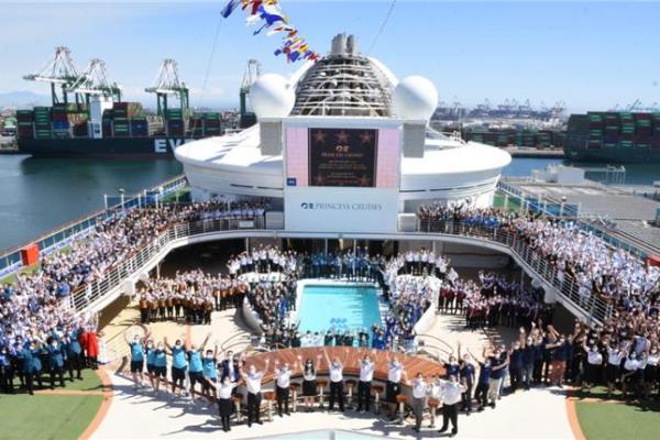 Princess Cruises has resumed operations from the Port of Los Angeles on Grand Princess