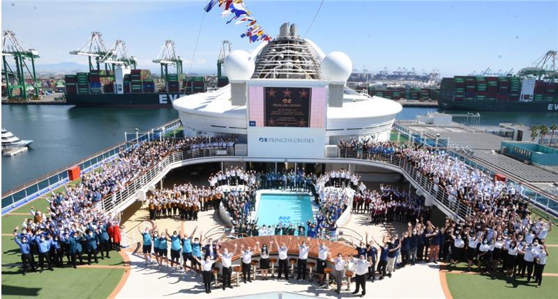 Princess Cruises has resumed operations from the Port of Los Angeles on Grand Princess