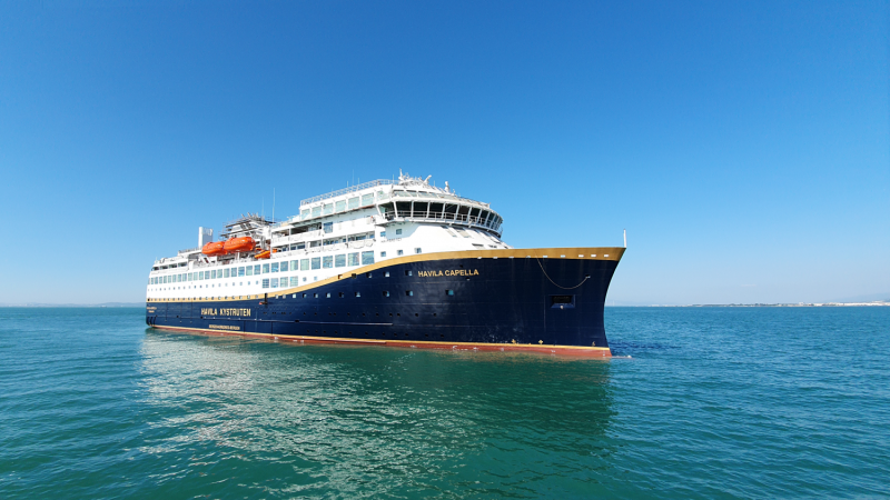 environmentally friendly cruises Havila Voyages