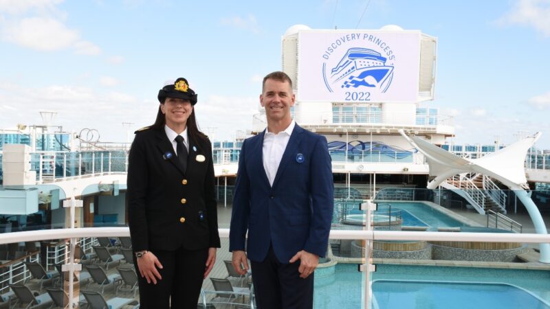 Princess Cruises names madrina for Discovery Princess