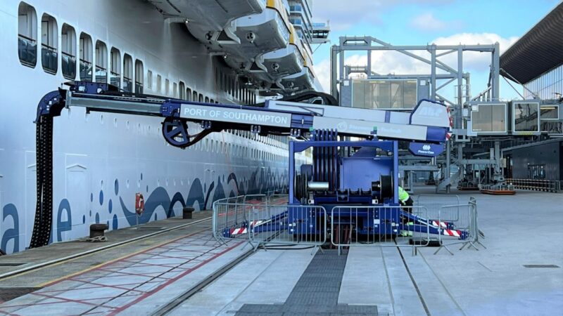 Shore power system goes live at Port of Southampton