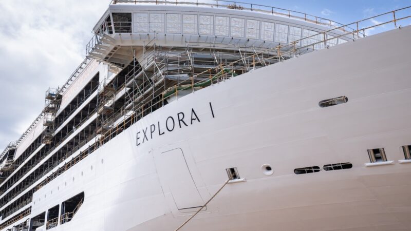Explora Journeys celebrates key milestone for first ship
