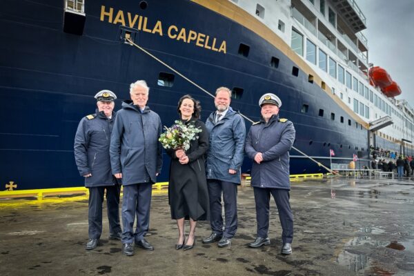 Havila Voyages christens Capella in Norway