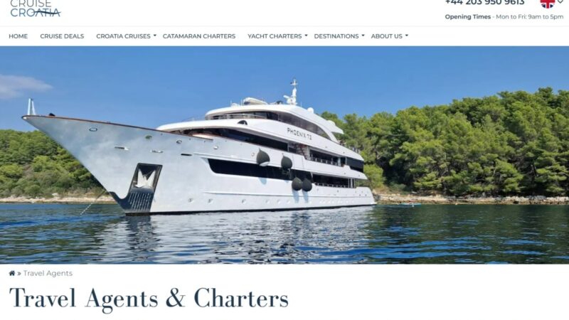 Cruise Croatia, new website