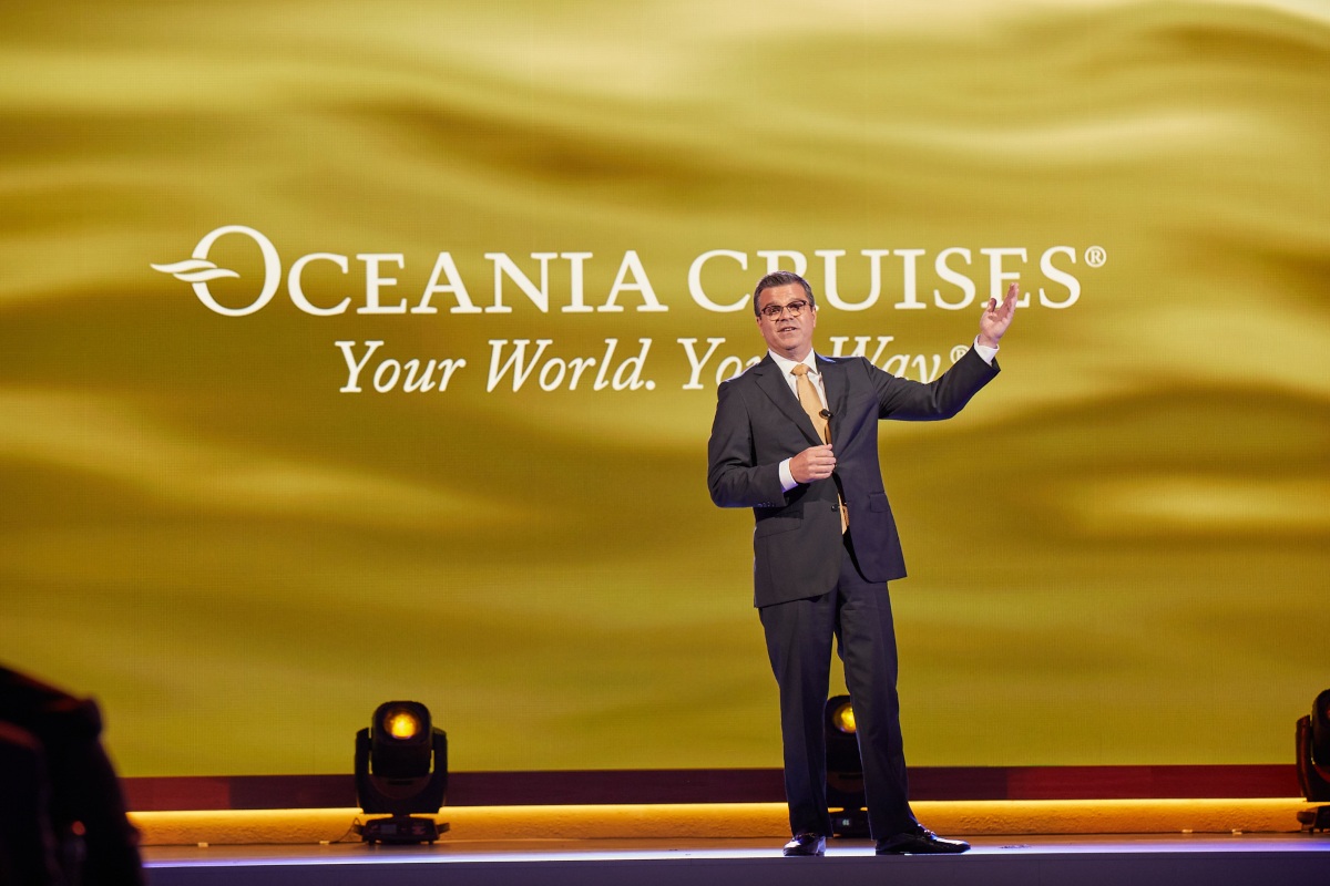 Oceania Cruises, president Frank A Del Rio