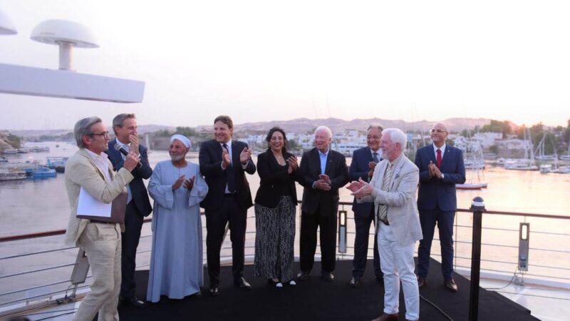 Viking Aton named during ceremony in Egypt