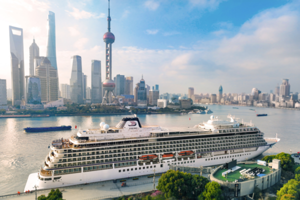 Viking Cruises Viking Yi Dun docked in Shanghai