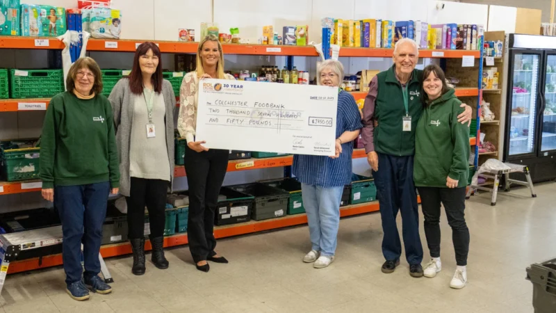 ROL Cruise, Colchester Foodbank