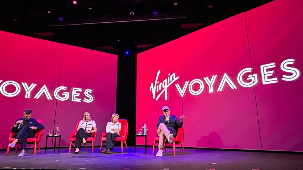 Virgin Voyages panel