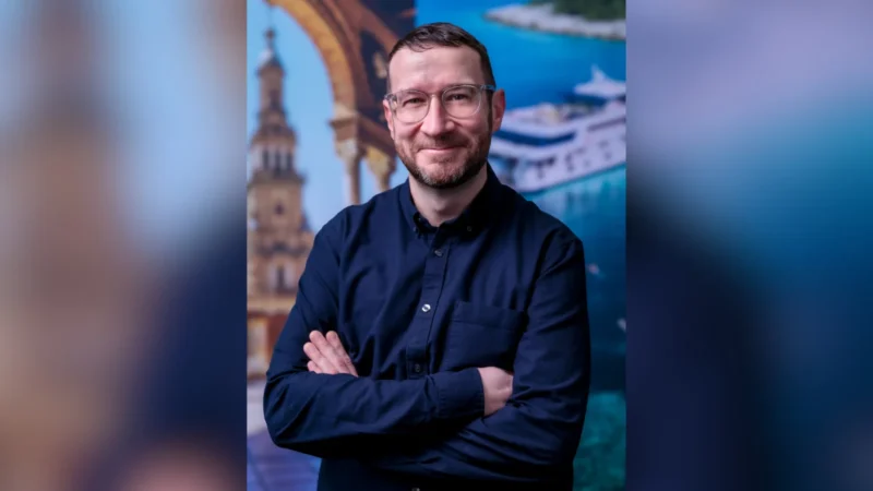 Will Sarson, Product Director, Riviera Travel, solo