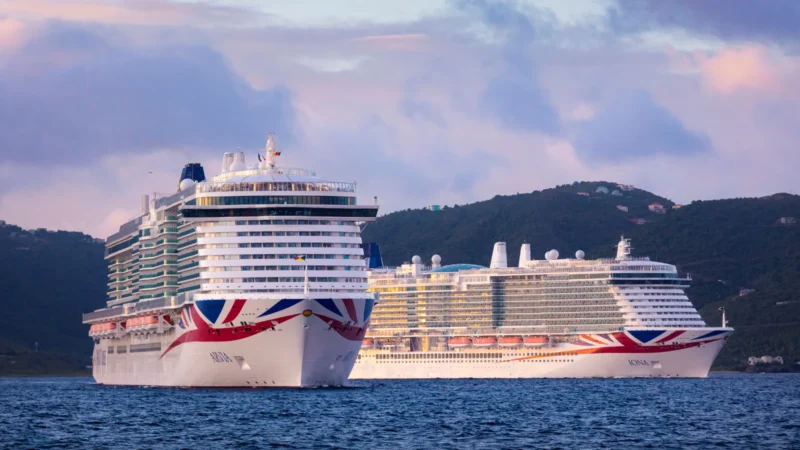 P&O Cruises Iona and Arvia