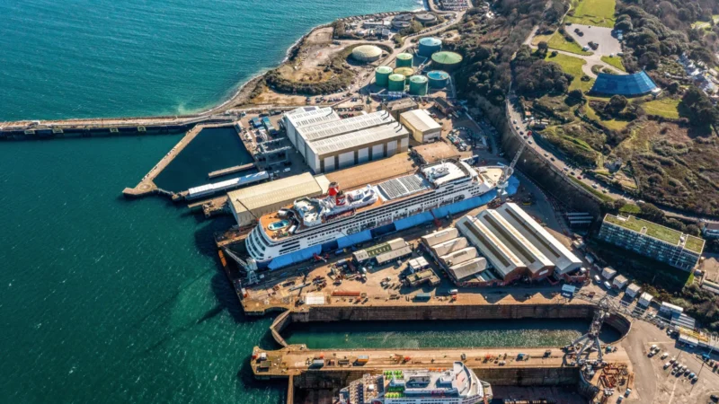 Bolette Dry Dock Fred. Olsen Cruise Lines