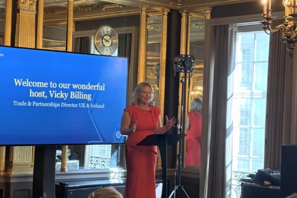 Vicky Billing at the Riv Awards