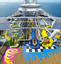 Harmony of the Seas - Royal Caribbean's first water slides