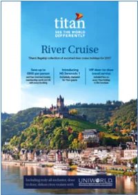 River Cruise Brochure